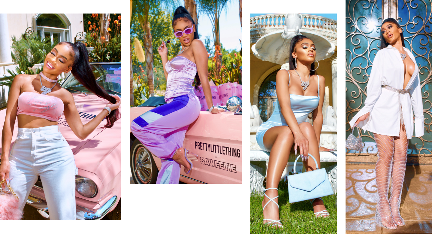 PLT x Saweetie PLT x Saweetie